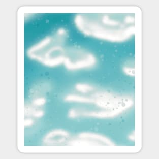 Cloudy Skies Aesthetic | Nature | Silver-Lining Sticker